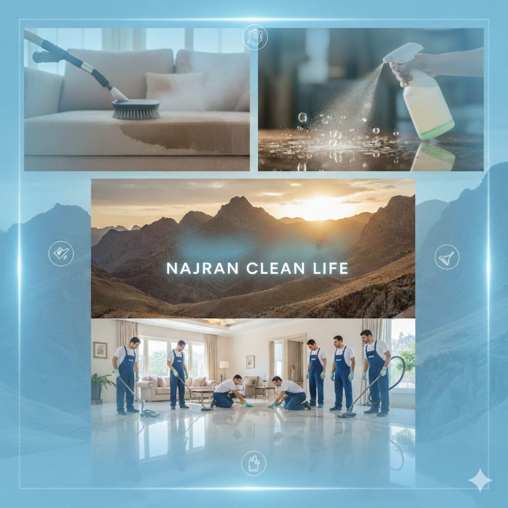 شركة تنظيف شامل بنجران - نجران كلين لايف