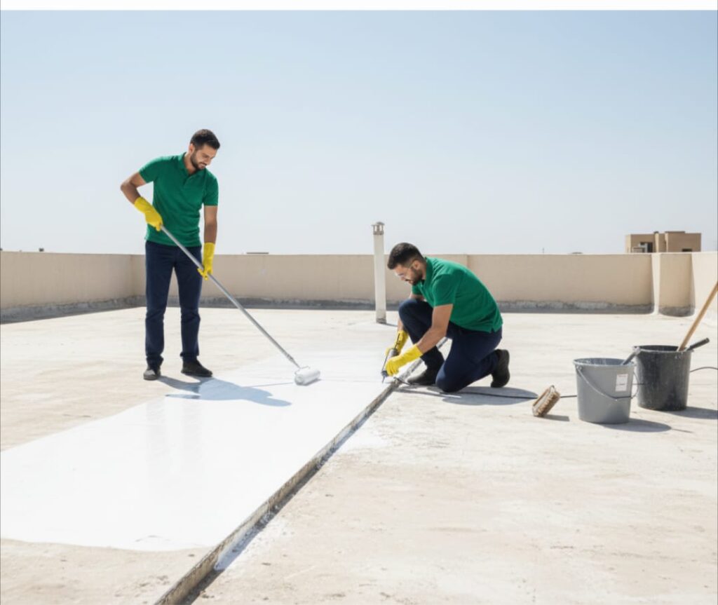 شركة عزل أسطح بنجران - عزل مائي وحراري نجران كلين لايف